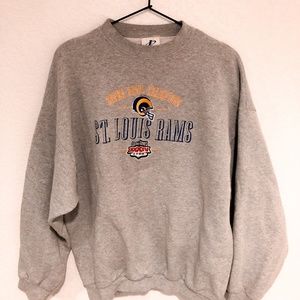 Vintage Mock Neck Sweatshirt
